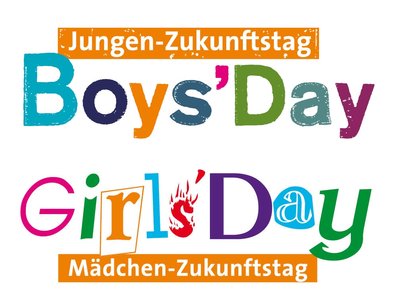 Schriftzug "Boys'Day Girls'Day"