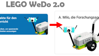 Bild eines LEGO-WEDO-Roboters