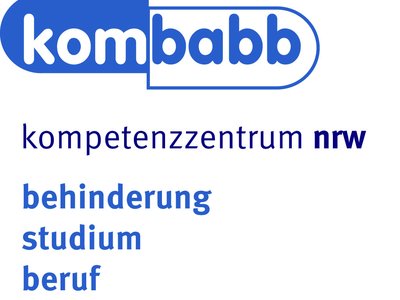 Logo kombabb-Kompetenzzentrum NRW - Behinderung, Studium, Beruf